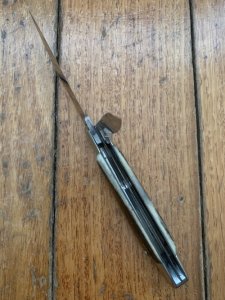 Puma Knife: Puma Original Rare 1979 Pony 620 Twin Blade Knife with Stag Antler Handle