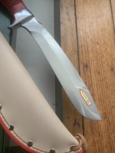 Puma Knife: Puma Original 1993 SEA HUNTER 17 6363 in Original Sheath and Box #27391