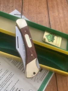 Puma Rare Model 965 Deer Hunter 1978 Folding Lock Knife Serial # 12871 in original box