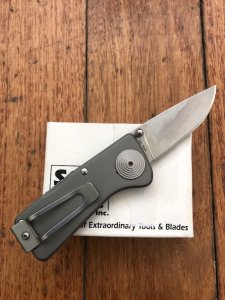 SOG Vintage Original SOG BLINK GRAPHITE Small Folding Lock Knife