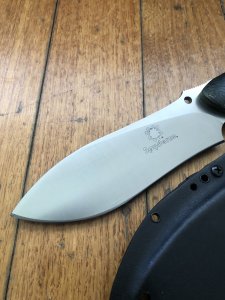 Spyderco Woodlander 6" Fixed Blade Knife with Micarta Handle and Kydex Sheath
