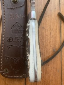 Puma Knife: 2019 Puma White Hunter 'USER' with Stag Handle 116375