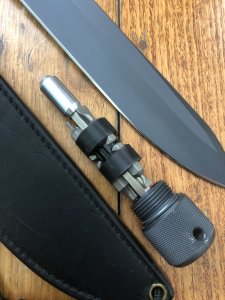 Chris Reeves: USA NKONKA Handmade One Piece Tactical Survival Knife