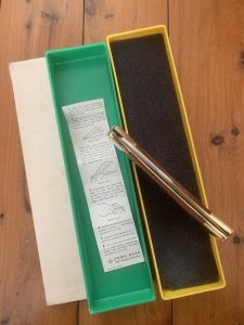 Puma Knife: Puma 1995 Trail Boss/Emperor 975 Folding Knife with Jacaranda Handle Original Box #25591
