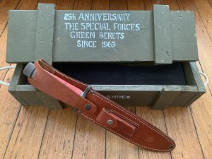 Al Mar SEKI Japan SF-10 25th Anniversary Green Beret Knife