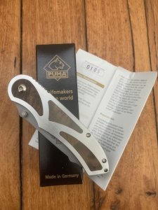 Puma Knife: Puma 2005 Alligator Tactical Folding Lock Knife