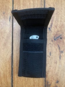 Puma Knife: Puma German Made 2003 Pilot Model 23 2255 with Puma Black Nylon Pouch