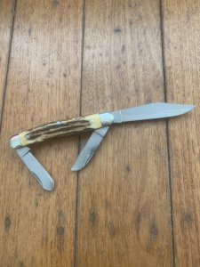 Boker Tree brand Classic 125yr Model 4474 3 Blade Stockman German Lock Knife