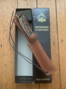 Puma Knife: Puma Hunters Pal 1997 in Original Sheath and Original Box