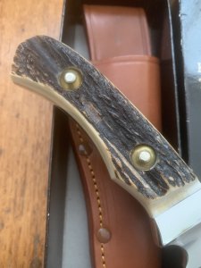 Puma Knife: Puma 1990's Skinmaster with Stag Handle & Black Box