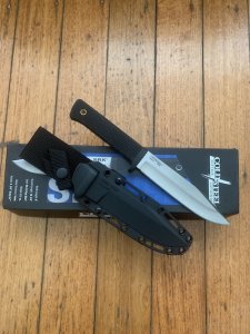 COLD STEEL SRK-Survival-Rescue-35AN San Mai Knife in Tactical Kydex Sheath
