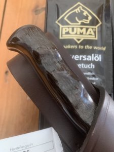Puma Knife: Puma Special Oryx Edition Jagdnicker Hunters Pal with Brown Leather Sheath