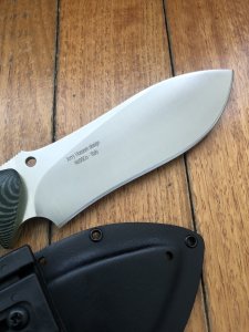 Spyderco Woodlander 6" Fixed Blade Knife with Micarta Handle and Kydex Sheath