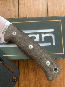 Cudeman Model 172FK Scout Knife With Black Kydex Sheath