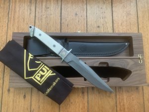 Puma Knife: Special Edition Damascus Defender with Elforyn Handle in Display Box 0/50