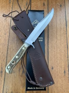 Puma Knife: Puma 2013 Bowie Handmade Knife with Stag Antler Handle