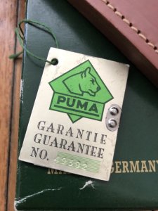 Puma Knife: Puma Original 1993 White Hunter II 116374 in original Box sheath &  Warranty