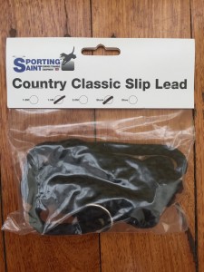 Dog Lead: Black Country Classic Slip Lead, 8mm thick, 1.5m long