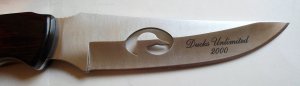 Buck Knife: Ducks Unlimited 2000 Special Edition Mentor Knife