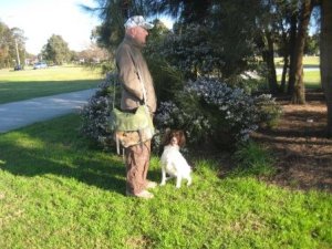 Gun Dog Training Bag/ Game Bag with Plastic Clasp Large size