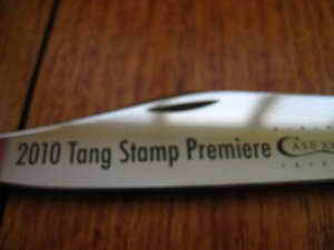 Case USA Knife: 2010 Tang Stamp Premiere Knife