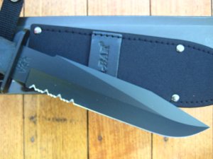 Ka-Bar Knife: Kabar Black 1271 US Knife with Tactical Sheath