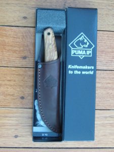 Puma Knife: Puma IP Pro Skinner with Olive Wood Handle 809022