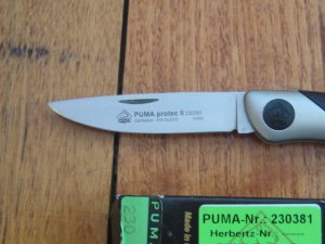 Puma Knife: Puma Protec II Liner Lock Knife