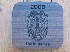 Case USA Knife: 2008 Virginia Game Warden Police 1st Edition Knife 098/350