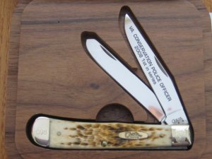 Case USA Knife: 2008 Virginia Game Warden Police 1st Edition Knife 098/350