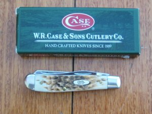 Case USA Knife: Medium Bone Trapper Model 6207X