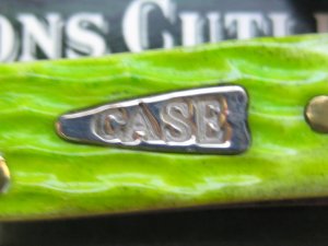 Case USA Knife: Small Model 99107X Case 1st Run Keylime Tiny Toothpick Pocket Knife