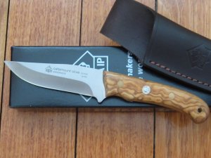 Puma Knife: Puma IP Catamount Olive Hunting Knife
