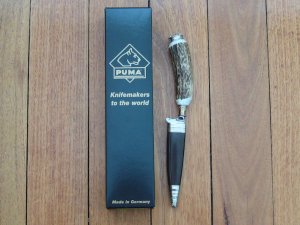 Puma Knife: Puma 'Tradition' Stags Head Knife