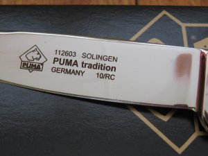 Puma Knife: Puma 'Tradition' Stags Head Knife