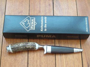 Puma Knife: Puma 'Tradition' Stags Head Knife