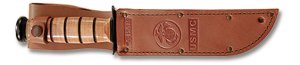 Ka-Bar Knife: Kabar Marine Corp Traditional Knife with Leather Sheath