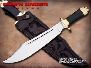 Down Under Knives: Down Under Mistress Big Bowie Knife