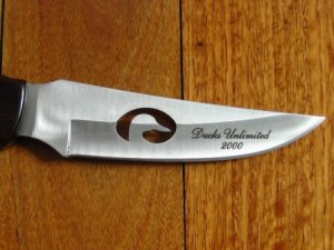 Buck Knife: Ducks Unlimited 2000 Special Edition Mentor Knife