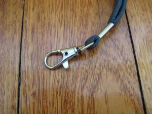 Lanyard: Grey Whistle Lanyard