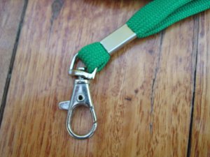 Lanyard: Green Whistle Lanyard