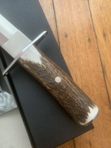 Puma Knife: Puma IP El Perro Boar & Deer Hunter with Stag Antler Handle