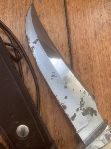 Puma Knife: 1985 Puma Skinner 'USER' with Stag Handle #96583