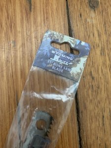 Wyoming Saw I 11 Inch Replacement Bone Saw Blade