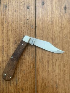Puma 1981 Prospector Model 667 Folding Knife with Jacaranda Handle
