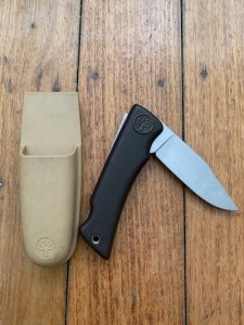 Boker Solingen German Made WORKERS Folder With Moulded Plastic Boker Pouch