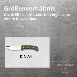 Puma Knife: Puma Hunt To Survive PUMA TEC D2 Knife with Kydex Sheath