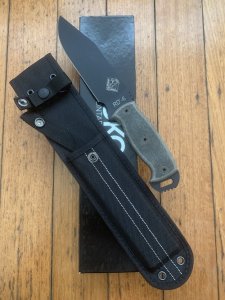 Ontario 2021 Ranger Series RD-6 Plain Edge Knife & Tactical Sheath