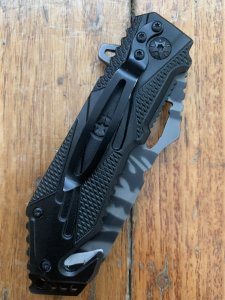 Boker Plus Automat Kalashnikov 11 Tiger Stripe Tanto Folding Knife