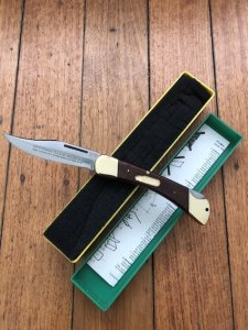 Puma Rare model 971 Game Warden 1971 Folding Lock Knife in box Serial Number 63171
